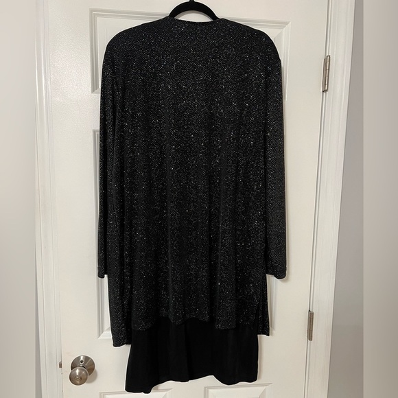 Vintage John Roberts | 2 Piece Evening Dress and Embellished Jacket | Size 18W - Picture 4 of 10